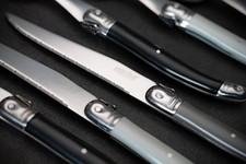 - Ménagère 24 pièces - Set de couverts de table acier inox et ABS pour 6 pers...