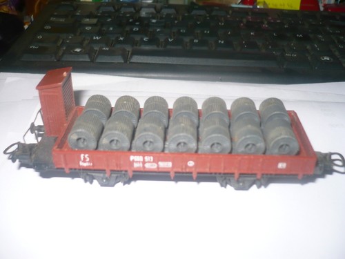 Lima wagon plat avec guerite - wagon,