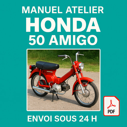 Manuel atelier honda - 50, amigo
