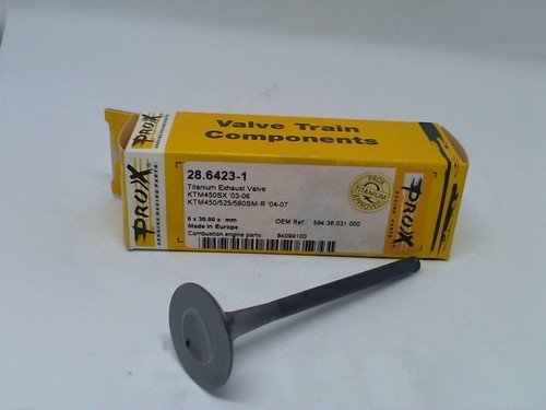 Soupape echappement titane ktm - titane,