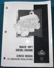 2009 MACK MP7 ENGINE OVERHAUL SERVICE SHOP REPAIR WORKSHOP MANUAL BOOK 5-114