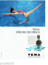1991 ADVERTISING 046 YEMA AMERICA'S & MURIEL HERMIONE WATCH