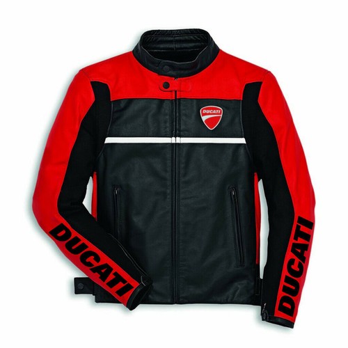 Ducati veste motard cuir - ducati,