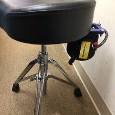 Ludwig Pro Saddle Drum Throne With Buttkicker Concert