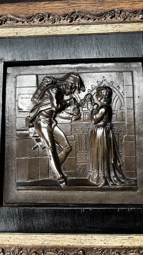 Plaque bronze napoleon - plaque,