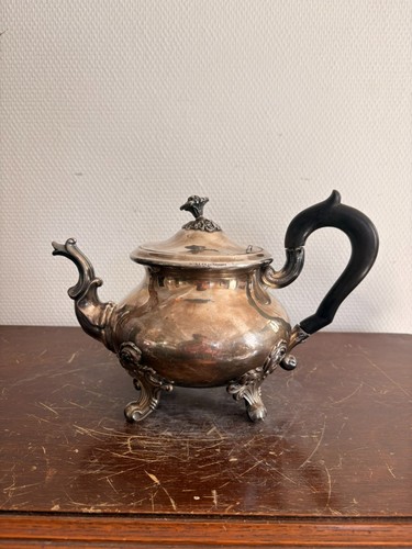 Ancien théière métal - théière,