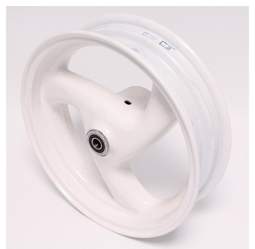 Roue avant blanche moto - roue,