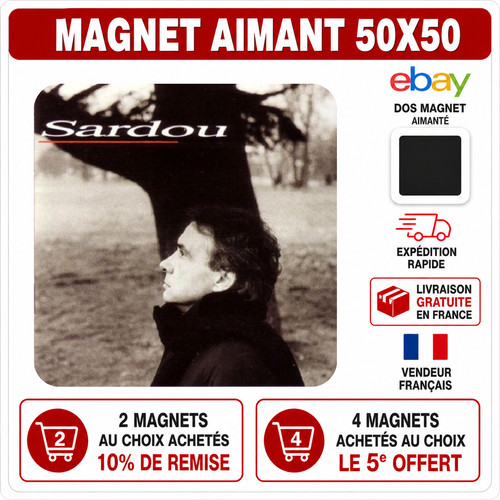 Magnet michel sardou - magnet, v15