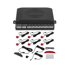 Système universel radar recul pour voiture alarme avertisseur rouge 6