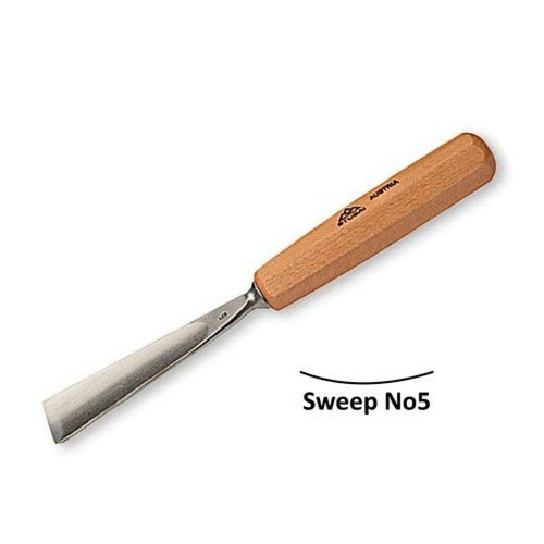 Gouge bois droite 6mm - À, no5