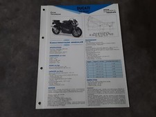 FICHE TECHNIQUE DUCATI 888