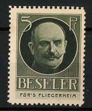 Marque Publicitaire Pour Le Fliegerheim, Généraloberst Hans Von Beseler