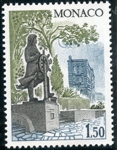 Stamp timbre monaco - stamp, n°