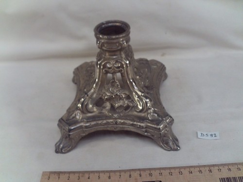 Ancien pied lampe à - pied, de