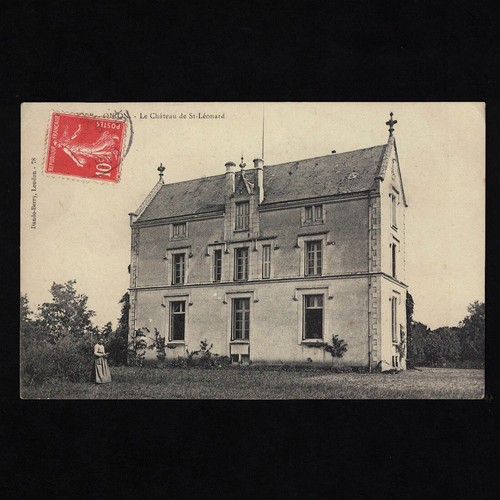 Cpa oiron château - cpa,