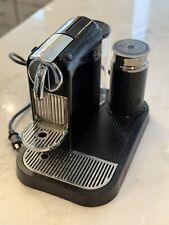 Nespresso D121 Espresso Maker Machine W/Aeroccino Milk Frother Steamer Citiz