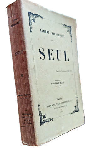 Edmond haraucourt seul roman - edmond,