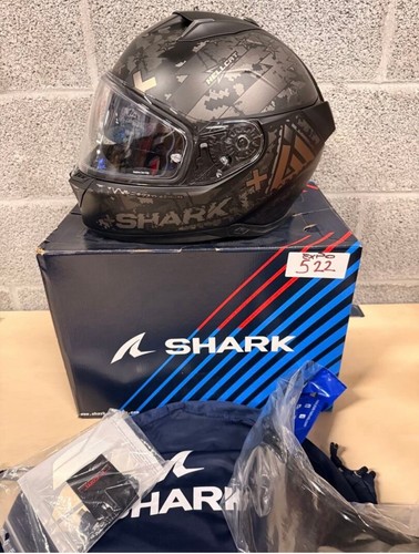 Casque shark skwal led - casque,