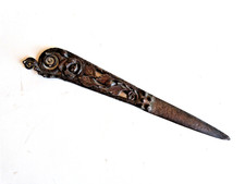 coupe papier en fer forgé art