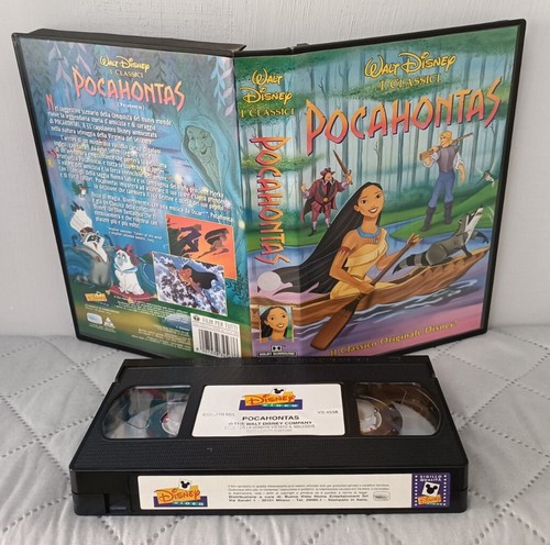 Vhs pocahontas walt - pocahontas,
