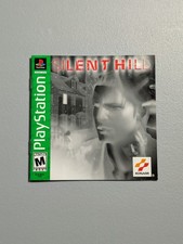 Silent Hill Manual Only w/ Reg (Sony PlayStation 1 PS1) Greatest Hits- Authentic