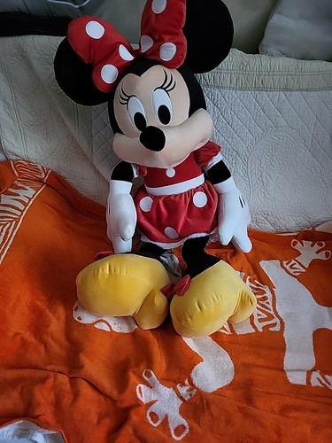 Peluche geante disney minnie - peluche,