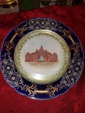 Rare Assiette En Porcelaine