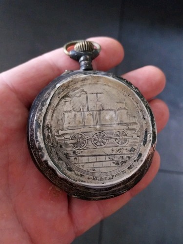 Montre ancienne gousset argent - ancienne,