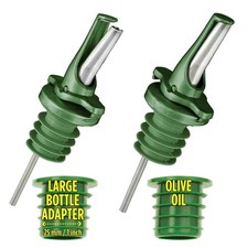 Bec Verseur Huile D Olive - Doseur Bouteille Breveté au RU - Dosage Précis - ...