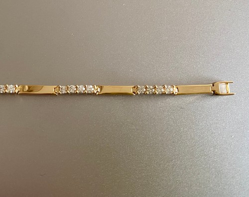 Bracelet plaqué carats - bracelet,