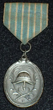 WWI Imperial Bavarian 25 Year Faithful Service Medal Fire & Police Issue, Scarce