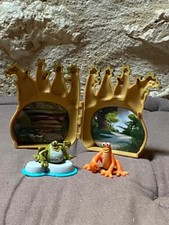 2 Jungle Aces: Bob the Green Toad and Al the Orange Toad Figures