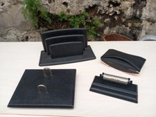 4 accessoires de bureau en