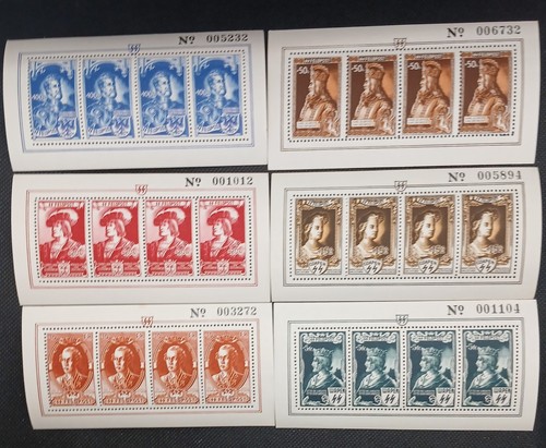 Belgium luxury sheet 1943 - sheet,