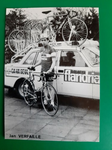 Cyclisme carte cycliste jan - carte,