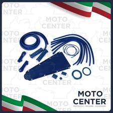Set Caoutchoucs Bleu Chassis Vespa Piaggio 125 VNB3>6T - 125 150 Super - 180 200