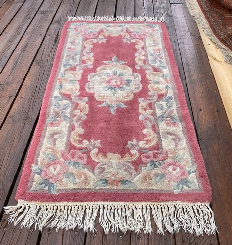 Tapis chinois noué à - tapis,