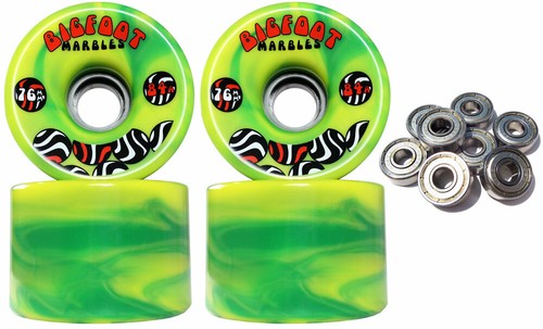 Bigfoot swirl longboard wheels - bigfoot,