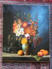 Huile sur toile ancienne