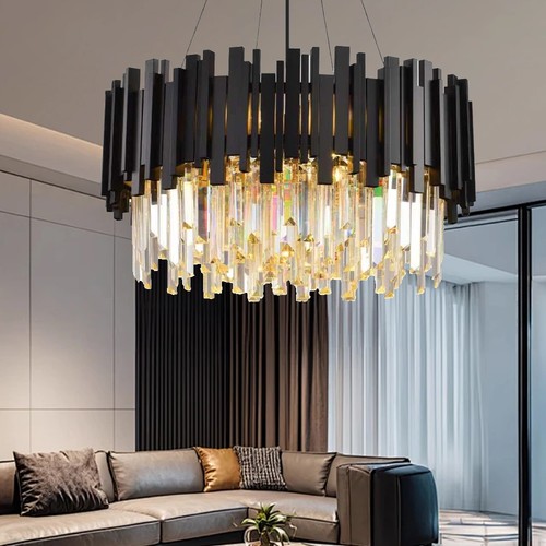 Plafonnier cristal moderne - en,