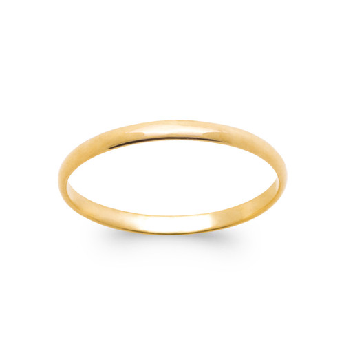 Bague alliance fine plaqué - bague,