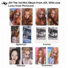 RED VELVET JOY The 1st Mini Album From JOY with Love Luckydraw Photocard KPOP