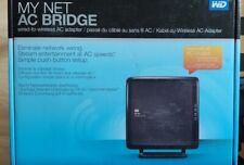 Western Digital WD My Net AC Bridge, 4-Port Gigabit WiFi Bridge WDBMRD0000NBL