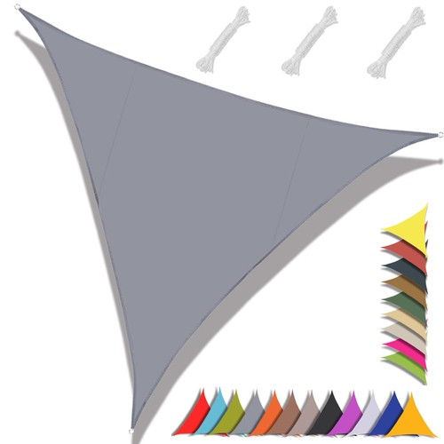 Voile ombrage triangulaire - voile, d'ombrage