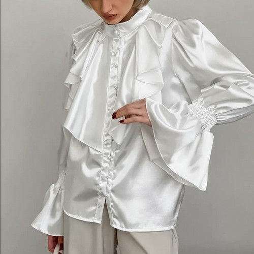 Chemise satin femme - satin, style