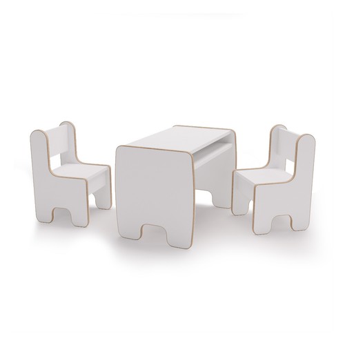 Table deux chaises timi - table,