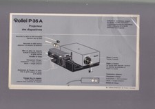 brochure ROLLLEI SLIDE PROJECTOR
