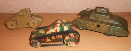 Ancien jouets tôle véhicule - ancien,