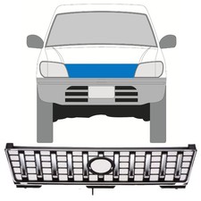 Calandre chromée pour Toyota