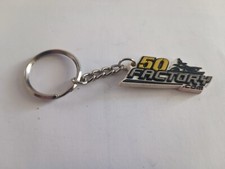 Vintage FACTORY Motorcycle 50 Keychain Keychain